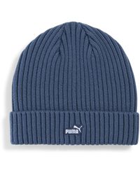 PUMA - Essentials Patch Beanie, Accessoires, Dark - Lyst