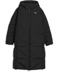 PUMA - Hooded Down Puffer Coat - Lyst