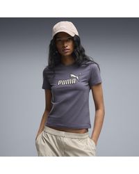 PUMA - Elevated Essentials Slim T-Shirt - Lyst