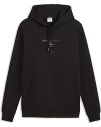 PUMA - Class Graphic Fleece Hoodie - Lyst