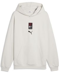 PUMA - Ac Milan Ftblculture Relaxed Hoodie - Lyst