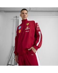 PUMA - Scuderia Ferrari 2025 Drivers T7 Oversized Jacket - Lyst
