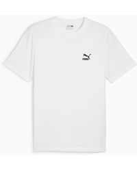 PUMA - Classics Small Logo T-shirt - Lyst