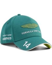 PUMA - X Aston Martin Aramco F1 Team Replica Alonso Baseball Cap - Lyst