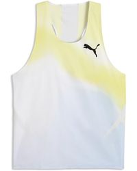 PUMA - Lightspeed Ultraweave Graphic Running Singlet - Lyst