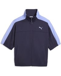 PUMA - T7 Short Sleeve Track Jacket - Lyst