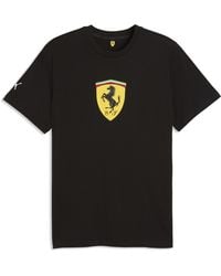 PUMA - Scuderia Ferrari Coloured Shield T-Shirt - Lyst