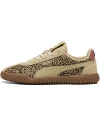 PUMA - Zapatillas Club Kayzer Animal Flair Para Mujer, Calzado, Toasted Almond/Negro/Dorado - Lyst