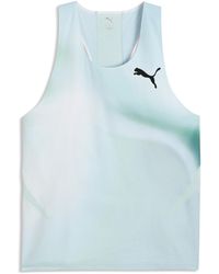 PUMA - Lightspeed Ultraweave Graphic Running Singlet - Lyst