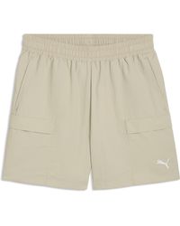 PUMA - Wardrobe Essentials Relaxed 6" Cargo Shorts - Lyst