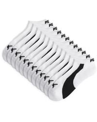 PUMA - Half-Terry Low Cut Socks (6 Pairs) - Lyst