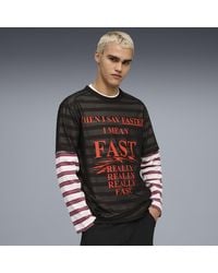 PUMA - Nine To Five Mesh Top - Lyst