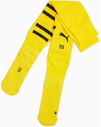 PUMA - Borussia Dortmund Sokken Met Print Voor Zwart/Geel - Lyst