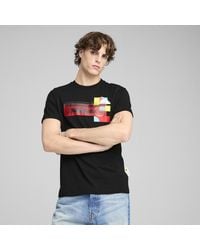 PUMA - Scuderia Ferrari HP Race Graphic T-Shirt 1 - Lyst