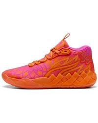 PUMA - Scarpe Da Basket Mb.01234 Mash-Up Scarpe, Rickie Arancione/Ravish - Lyst