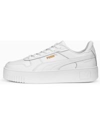 PUMA Undefined Sneakers Carina Street 35.5 White Gold - Blanc