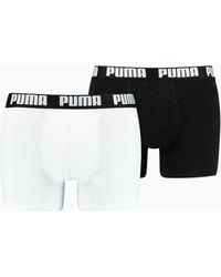 PUMA Basic Boxershorts für 2er-Pack - Schwarz