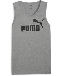 PUMA - Essentials No. 1 Logo Tank Top - Lyst