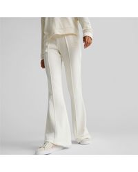 PUMA Pantalon Évasé Classics - Blanc