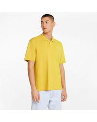 PUMA MMQ Poloshirt - Gelb