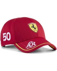 PUMA - Scuderia Ferrari Replica Driver Baseball-Cap - Lyst