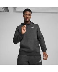 PUMA - Essentials Small No. 1 Logo Hoodie Herren, Kleidung, Dark Heather - Lyst