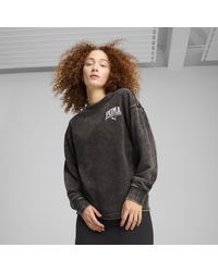 PUMA - CLASS Bequemer Crewneck mit Waschung - Lyst