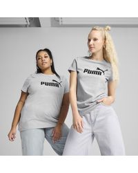 PUMA - T-Shirt Con Logo Ess No. 1 Da Donna, /Erica - Lyst