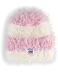 PUMA - Gorro De Corona Alta X Kidsuper Accesoiros, Poised Rosa/Alpine Snow - Lyst