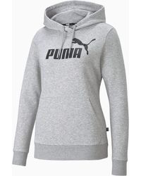 PUMA Essentials Logo hoodie - Grau