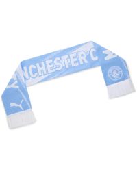 PUMA - Sciarpa Manchester City Essentials, Accessori, Blu - Lyst