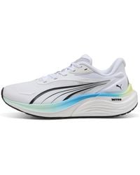 PUMA - Zapatillas De Running Electrify Nitro 4 Juveniles, Calzado, Blanco/Mint Melt/Speed Azul - Lyst
