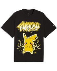 PUMA - X PokãMon Pikachu Oversized T-Shirt - Lyst