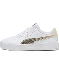 PUMA - Carina 3.0 Metallisch Whisper Sneakers Damen, Schuhe - Lyst