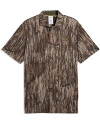 PUMA - X Realtree Camo Golf Polo - Lyst