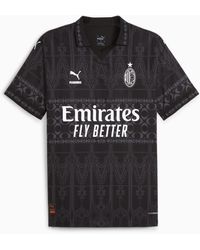PUMA - Camiseta de Fútbol Auténtica AC Milan x Pleasures - Lyst
