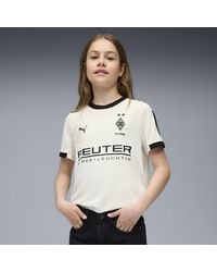 PUMA - Borussia Mönchengladbach 25/26 Heimtrikot Teenager, Kleidung, Warm/Schwarz - Lyst