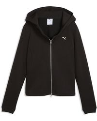 PUMA - Select Essentials Full-Zip Hoodie - Lyst