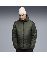 PUMA - Ess Hooded Padded Jacket - Lyst