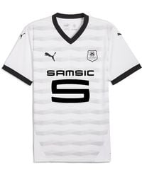 PUMA - Stade Rennais F.C. 24/25 Uitshirt Voor Zwart/Wit, Maat - Lyst