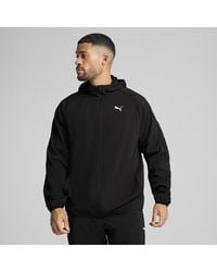 PUMA - Chaqueta De Chándal Tad Tech Para Hombre, Ropa, Negro - Lyst