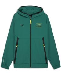 PUMA - X Aston Martin Aramco F1 Team Tech Jacke Herren, Kleidung - Lyst