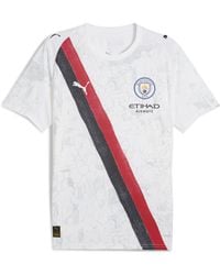 PUMA - Kidsuper X Manchester City Shirt Voor Zwart/Wit, Maat - Lyst