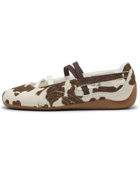 PUMA - Speedcat Ballet Cow Print Shoes - Lyst