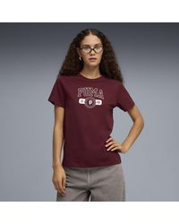 PUMA - Throwback T-Shirt - Lyst
