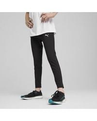 PUMA - Mallas Con Cintura Alta Train All Day Ess 7/8 Juveniles, Ropa, Negro - Lyst