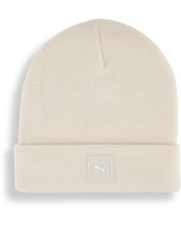 PUMA - Wardrobe Essentials High Crown Beanie - Lyst