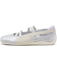 PUMA - Speedcat Satin Ballet Sneakers Damen, Schuhe, Mist/Warm Weiß - Lyst