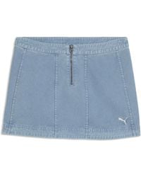 PUMA - Future..Archive Washed Twill Skirt - Lyst