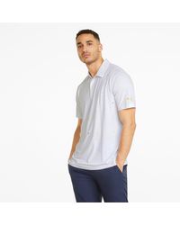 PUMA CLOUDSPUN Love Golf-Poloshirt für - Weiß